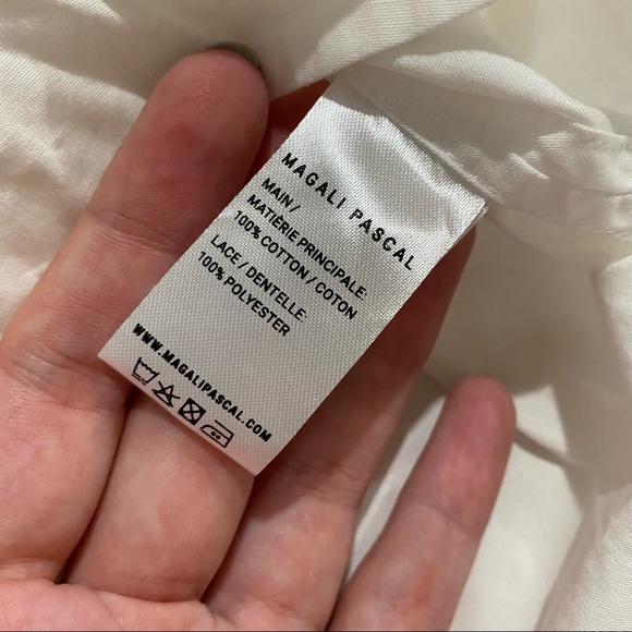 NWT MAGALI PASCAL TILIA SHIRT WHITE SIZE XS MSRP $340 - Picture 6 of 9